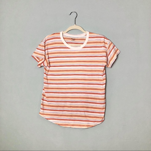 Madewell Whisper Cotton Rib-Crewneck Tee - Picture 3 of 7